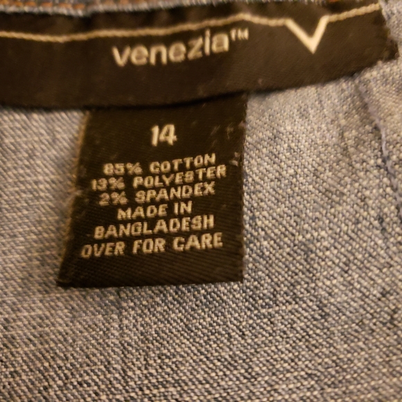 🛍🩱Venezia  Jean Skort - Picture 4 of 6